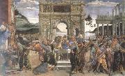 Sandro Botticelli Punishment of the Rebels oil painting artist